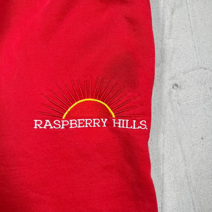 GV Gallery Raspberry Hills Casamigos Red Sweatpants Size Small USED x18957