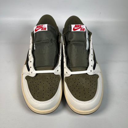 Jordan 1 Low Travis Scott Medium Olive (2024) Size 8.5 NEW s22383