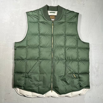 JJJJound Eddie Bauer Canadian Olive Green Vest Size Large USED x18391
