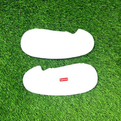 Supreme White No Show Sock 2pack (2015) NEW x16345