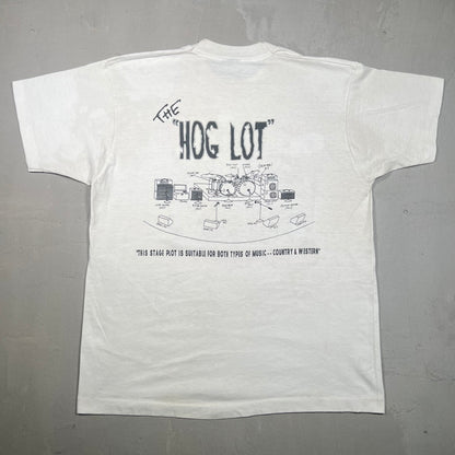1990 The Kentucky Headhunters White Tee Size XL USED v19179