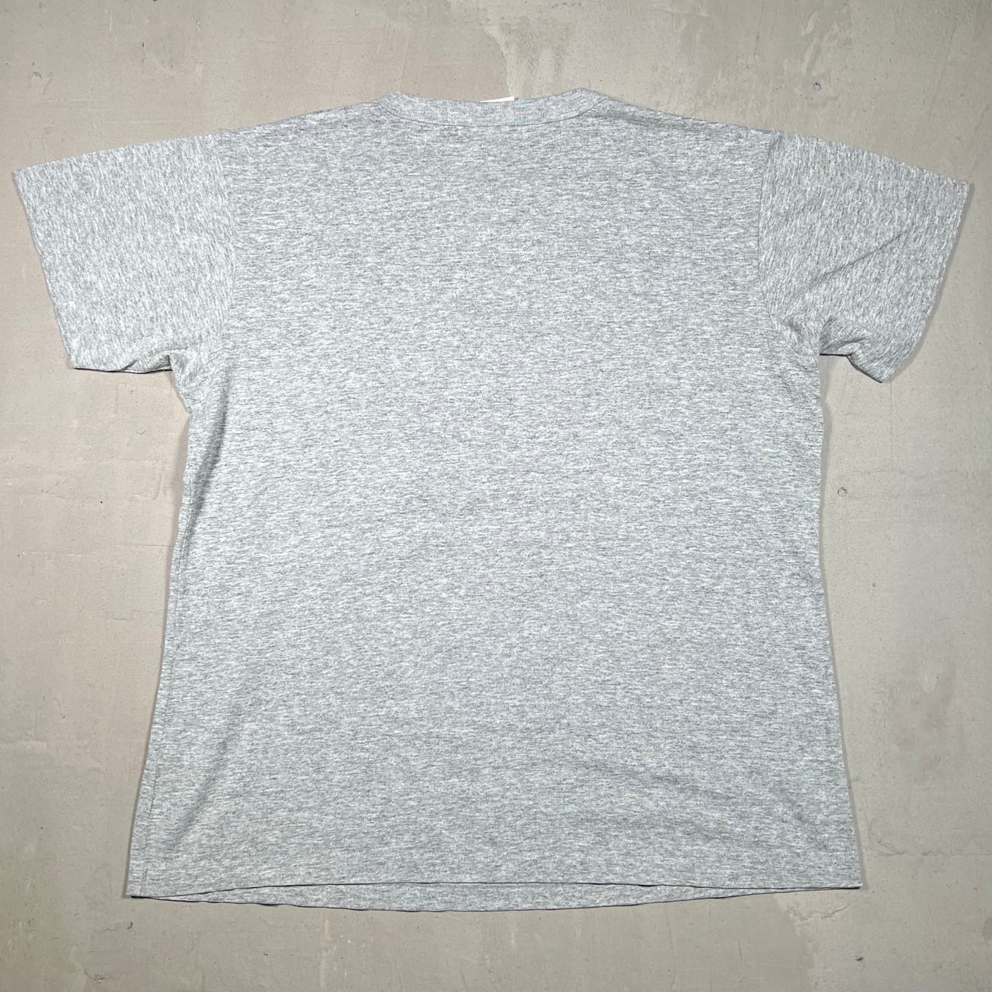 1980s University Of British Columbia ThunderBirds Logo Grey Tee Size XL USED v19117