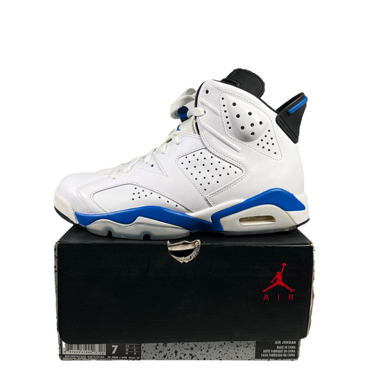 Jordan 6 Sport Blue (2014) Size 7 NEW s19199