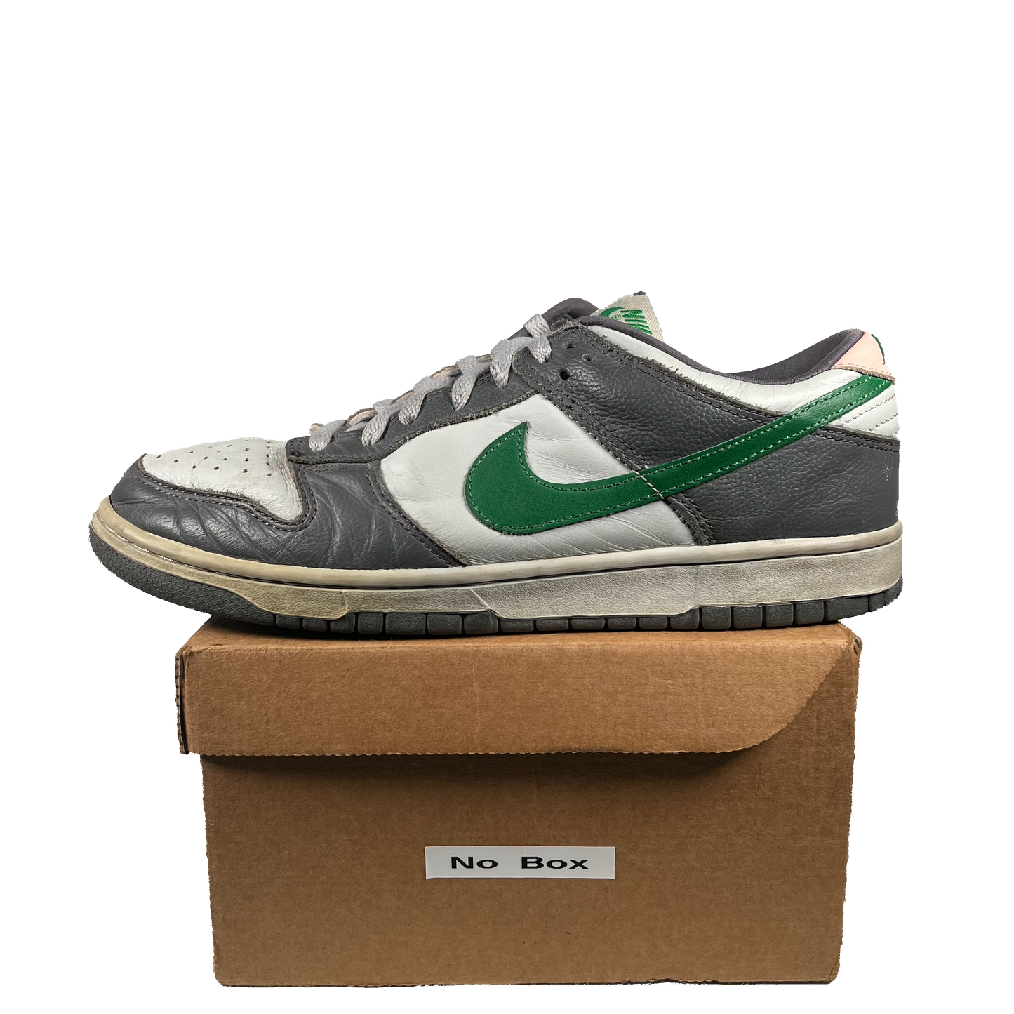 Nike Dunk Low Grey/White/Pink 624044-033 (2003) Size 11.5 USED s19359