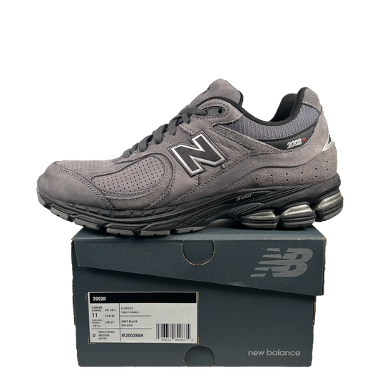 New Balance 2002R Castlerock Black (2023) Size 11 USED s19076