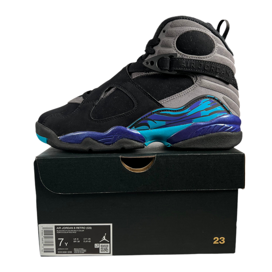 Jordan 8 Aqua 2025 Size 7Y NEW s17481