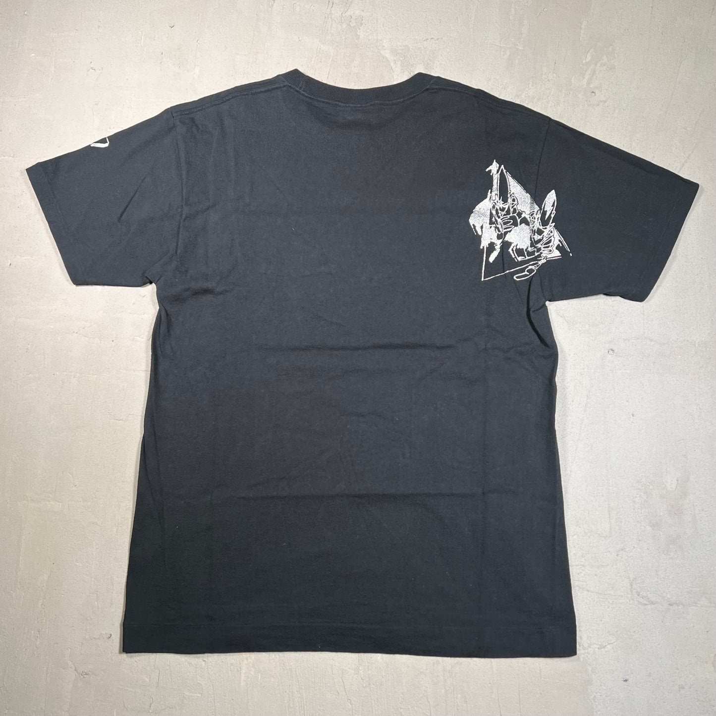 Bape x Unkle Glitter Black Tee Size Large USED x1537
