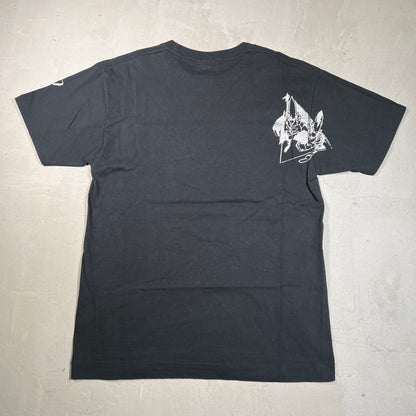 Bape x Unkle Glitter Black Tee Size Large USED x1537