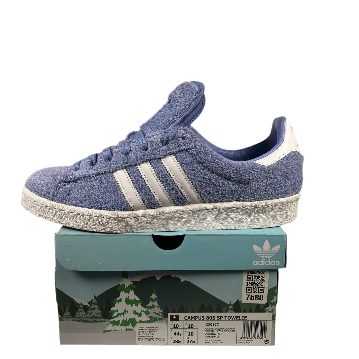 Adidas Campus 80s South Park Towelle (2021) Size 10.5 USED s17999