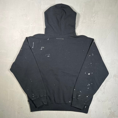 Supreme MM6 Box Logo Black Zip Up Hoodie Size Medium NEW x18912