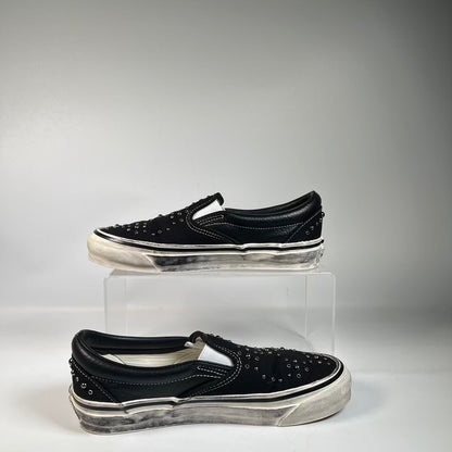 Vans LX Classic Slip On 98 Pearlized Pack Blackout (2026) Size 7.5 USED s23452