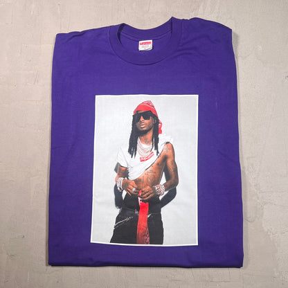 Supreme Playboi Carti Purple Portrait Tee Size XL NEW x15094