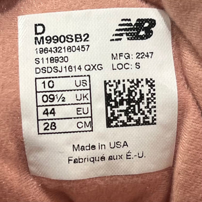 New Balance 990v2 Salehe Bembury Sand Be The Time (2022) Size 10 USED s23789