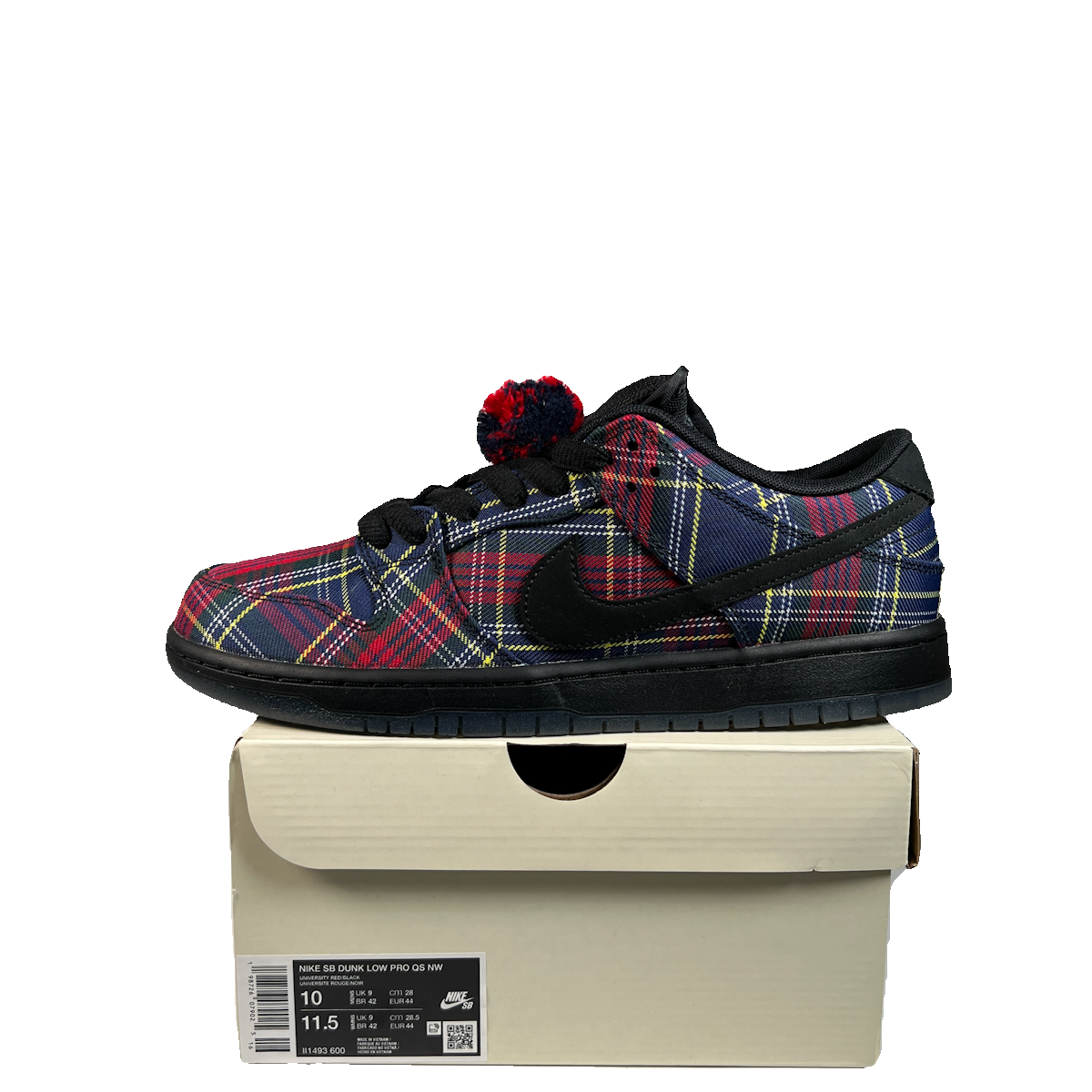 Nike SB Dunk Low Nardwuar (2025) Size 10 NEW s23135