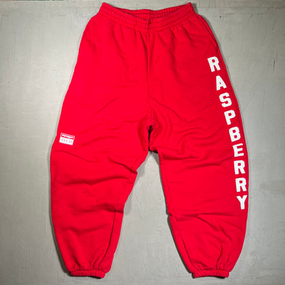 GV Gallery Raspberry Hills Red Sweatpants Size Medium USED x17392