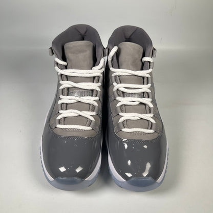 Jordan 11 Cool Grey (2021) Size 8.5 USED s20695