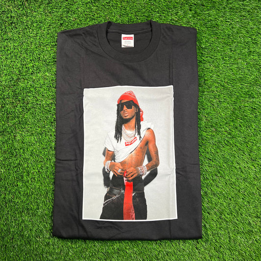 Supreme Playboi Carti Photo Black Tee Size Large NEW x16538
