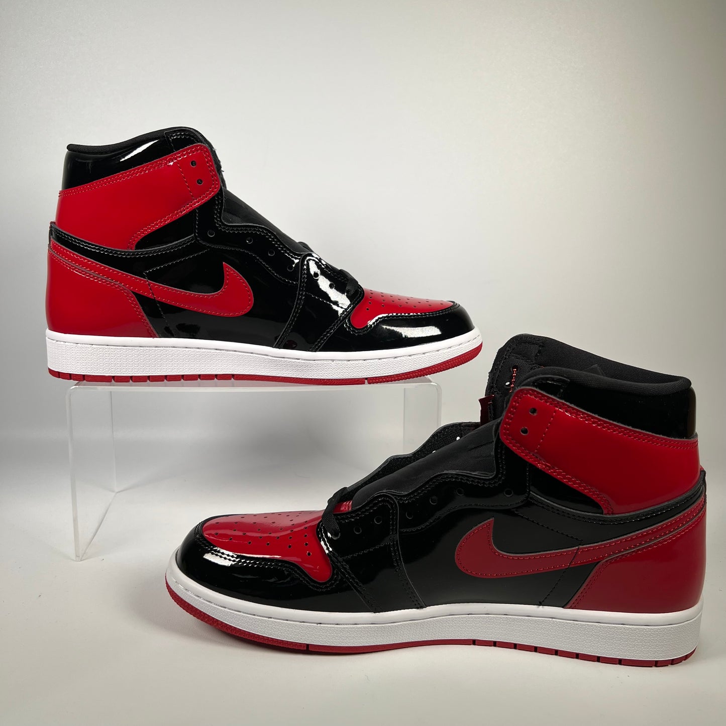 Jordan 1 High Patent Bred (2021) Size 12 NEW s18779