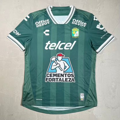 Charly Club Leon FC Green Kit Size Medium USED v20340