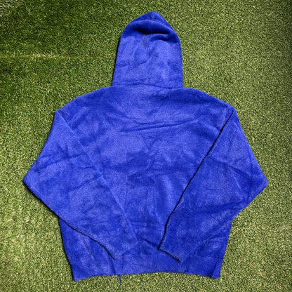 PRJ DMN FRM PDF Blue Hoodie Size Medium USED x14150