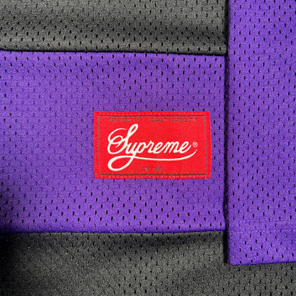 Supreme Black Sabbath Black/Purple Hockey Jersery (2016) Size Medium USED x16215
