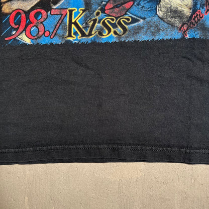 2008 98.7 KissFM "Divas" Black Tee Size Large USED v19567