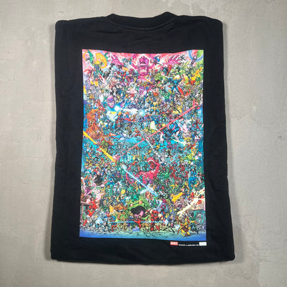 Kith Marvel Villains Clash Vintage Nelson Crewneck Black (2024) Size XXL USED x17108