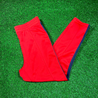 Nike Martine Rose Red Track Pants (2023) Size Large USED x16725