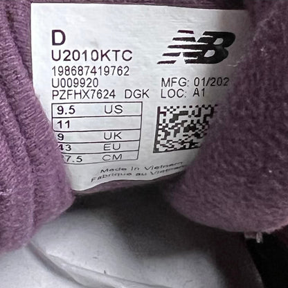 New Balance 2010 Kith Purple Black (2025) Size 9.5 USED s23605