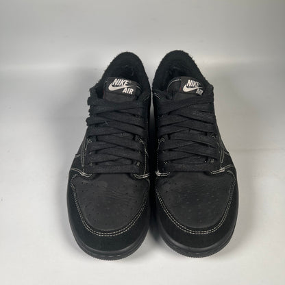 Jordan 1 Low Travis Scott Black Phantom (2022) Size 8.5 USED s20239