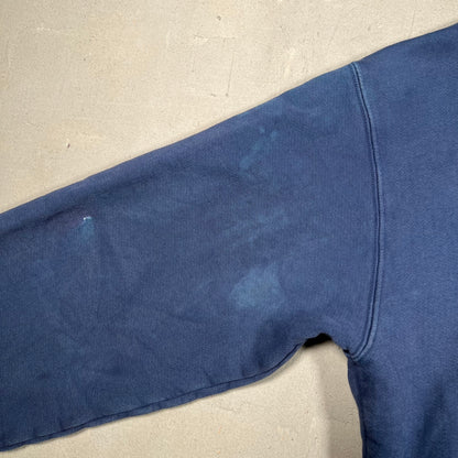 Akimbo Yankee Navy Blue Zip Up Hoodie Size Small USED x17559