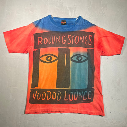 1994 Rolling Stones "Voodoo Lounge" AOP Tee Size XXL USED v16120