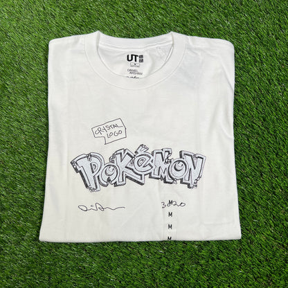 Uniqlo Daniel Arsham Pokemon White Tee Size Medium NEW x14416