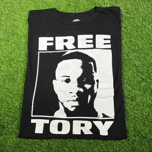 Free Tory Lanes Black Tee Size XXL USED v16961
