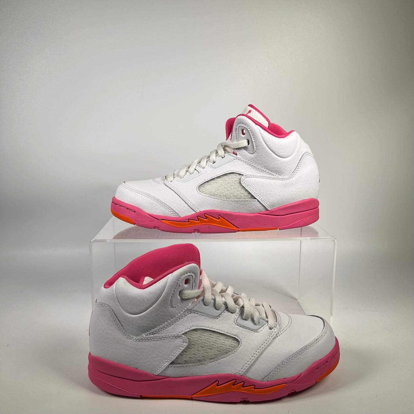 Jordan 5 WNBA Pinksicle Safety Orange Size 3Y NEW s18870