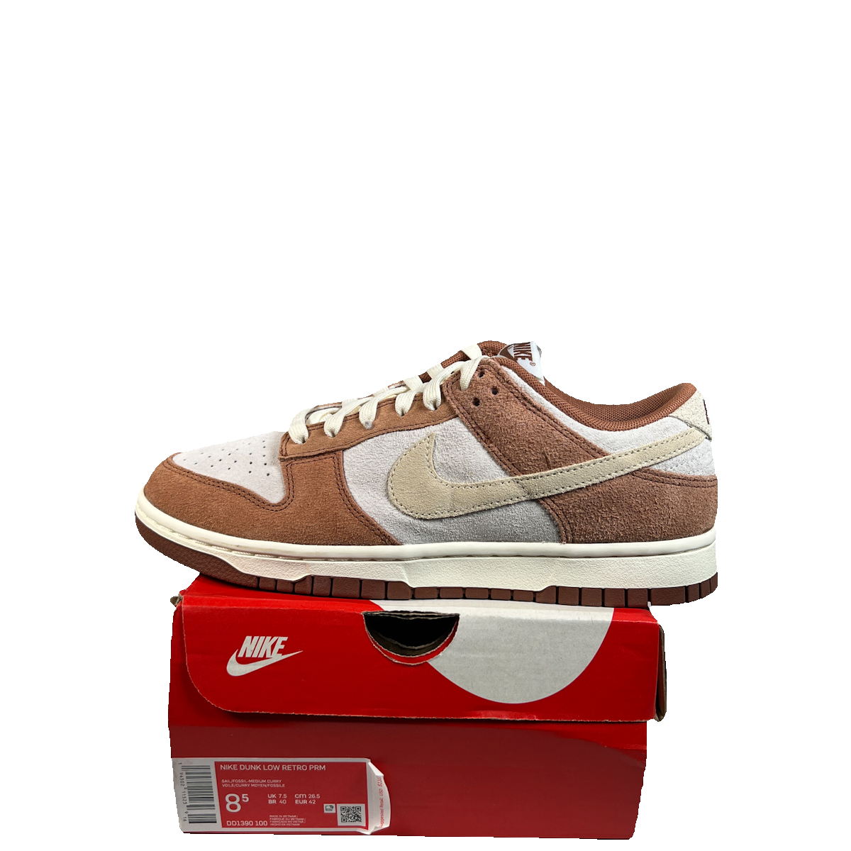 Nike Dunk Low Curry (2020) Size 8.5 NEW s22632