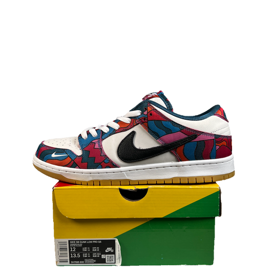 Nike SB Dunk Low Parra Abstract (2021) Size 12 USED s22571