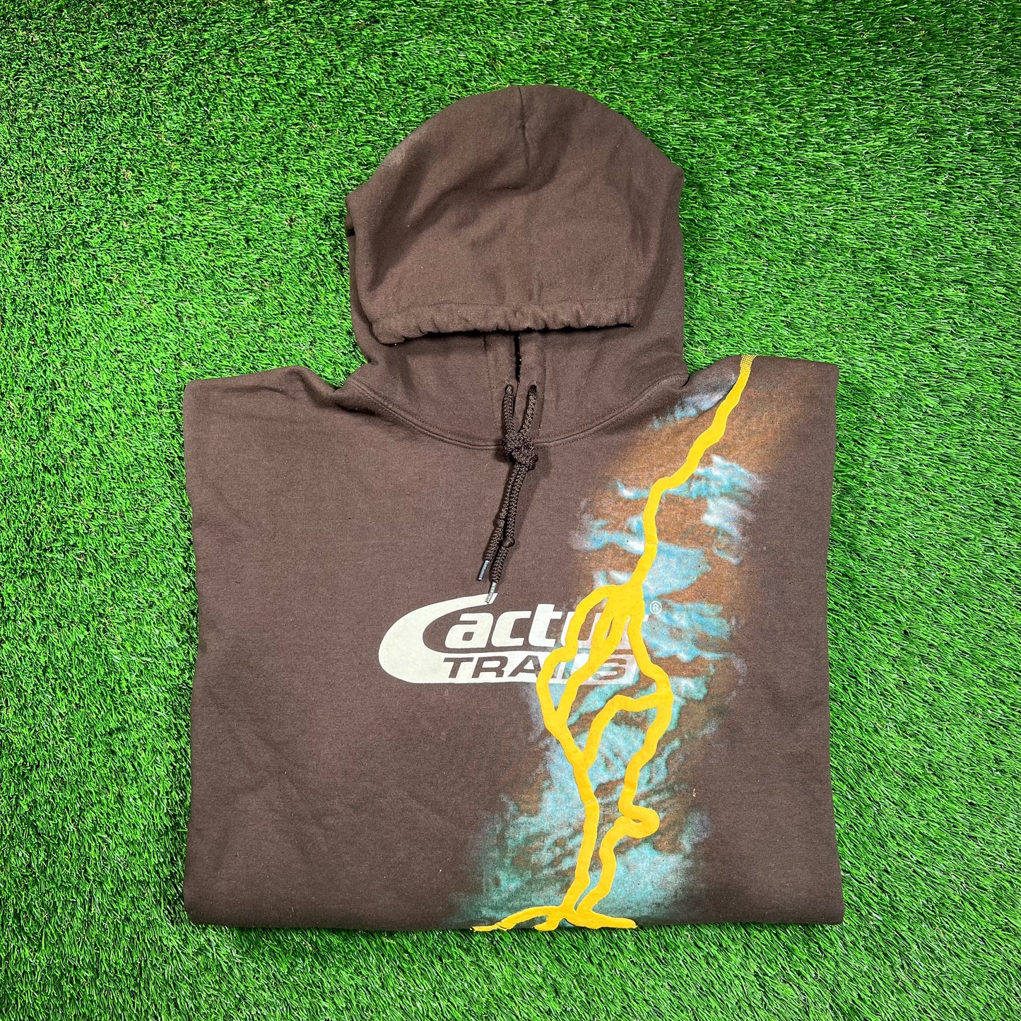Travis Scott Cactus Trails Brown Hoodie Size XL USED x16342