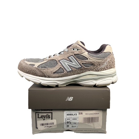 New Balance 990v3 Levis Elephant Skin (2021) Size 8.5 USED s20027