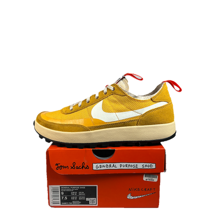 Nike General Purpose Tom Sachs Archive Dark Sulfur (2022) Size 7.5 USED s23095