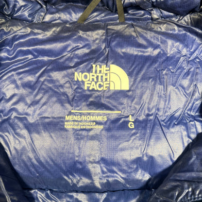 North Face Blue Micro Down Blue Jacket Size Large USED v17971