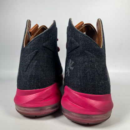 Nike Lebron X EXT Denim (2013) Size 12 USED s20776