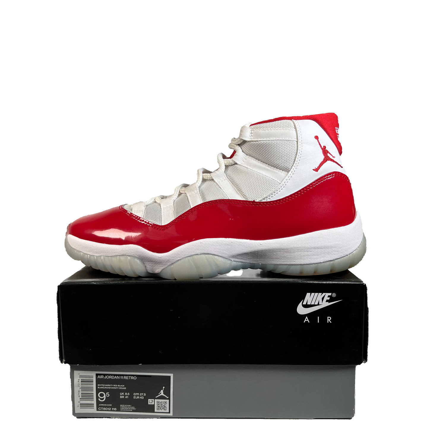 Jordan 11 Cherry (2022) Size 9.5 USED s21806