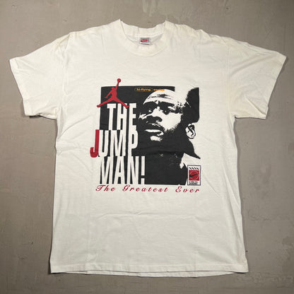 1990s Nike Jordan the Jump Man High Flying Series Tee Size XL USED v4882