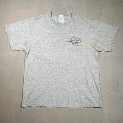 2003 New York Yankees Legends Field Florida Grey Tee Size Large USED v19326