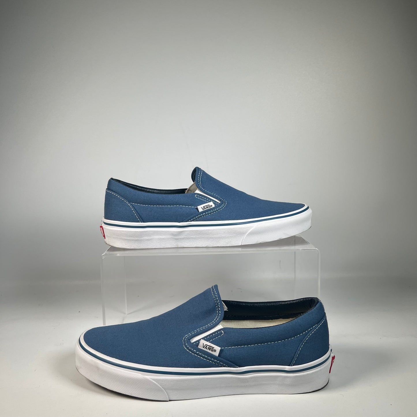 Vans Classic Slip On Navy (2024) Size 8 USED s22391
