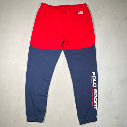 Polo Sport Ralph Lauren Navy/Red Track Pants Size Small USED v19035