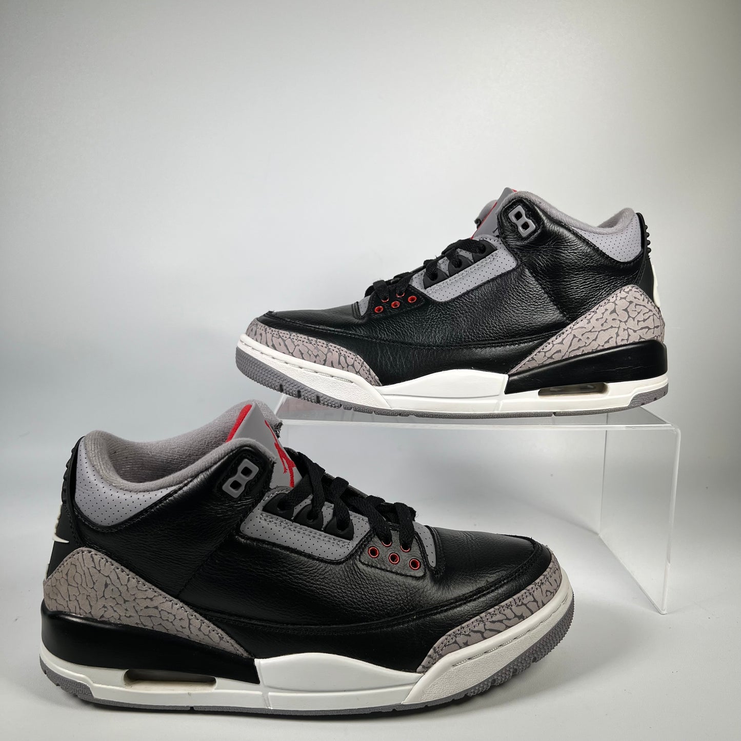 Jordan 3 Black Cement (2024) Size 9.5 USED s18797