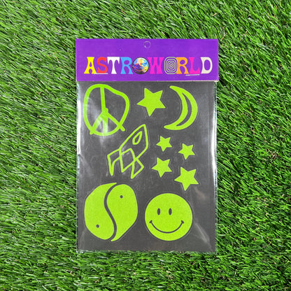 Travis Scott Astroworld Glow Stickers