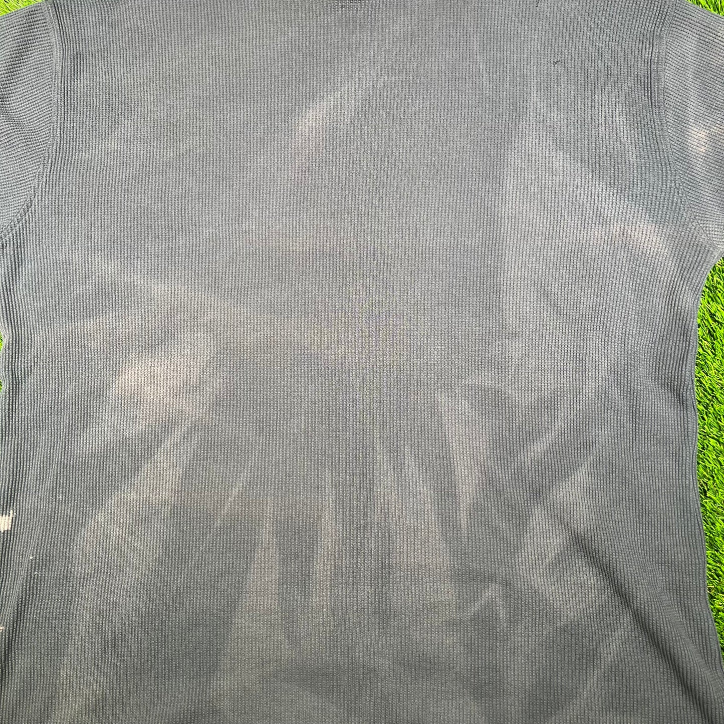 1990s Penn State Navy Waffle Thermal Size XL USED v17486